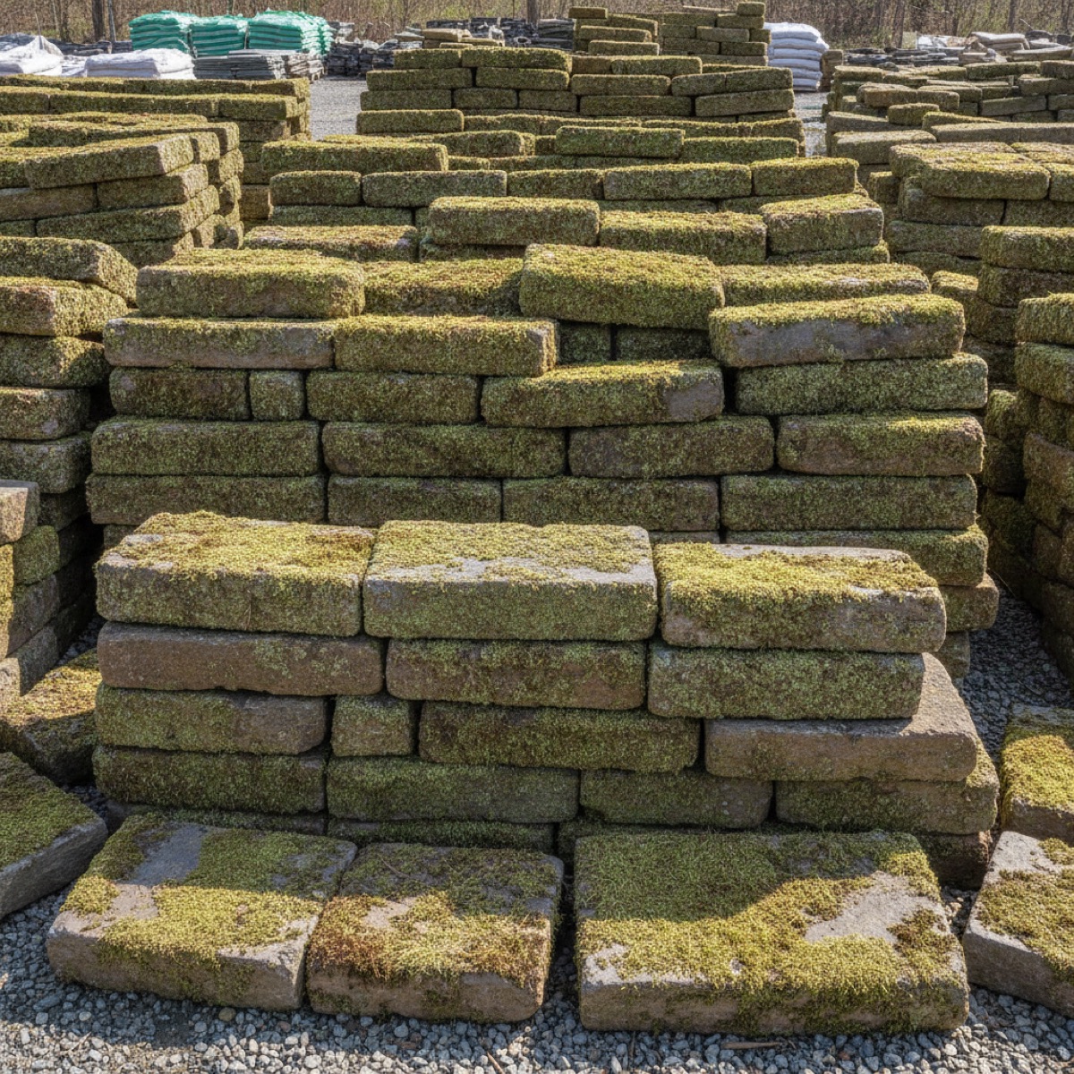 Stackable Moss Rock