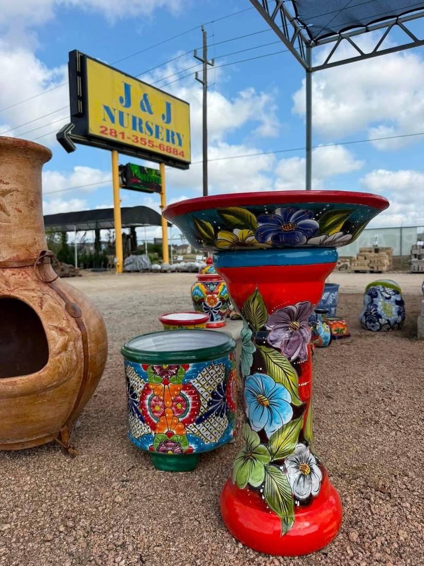 Hand-Painted Talavera Pottery