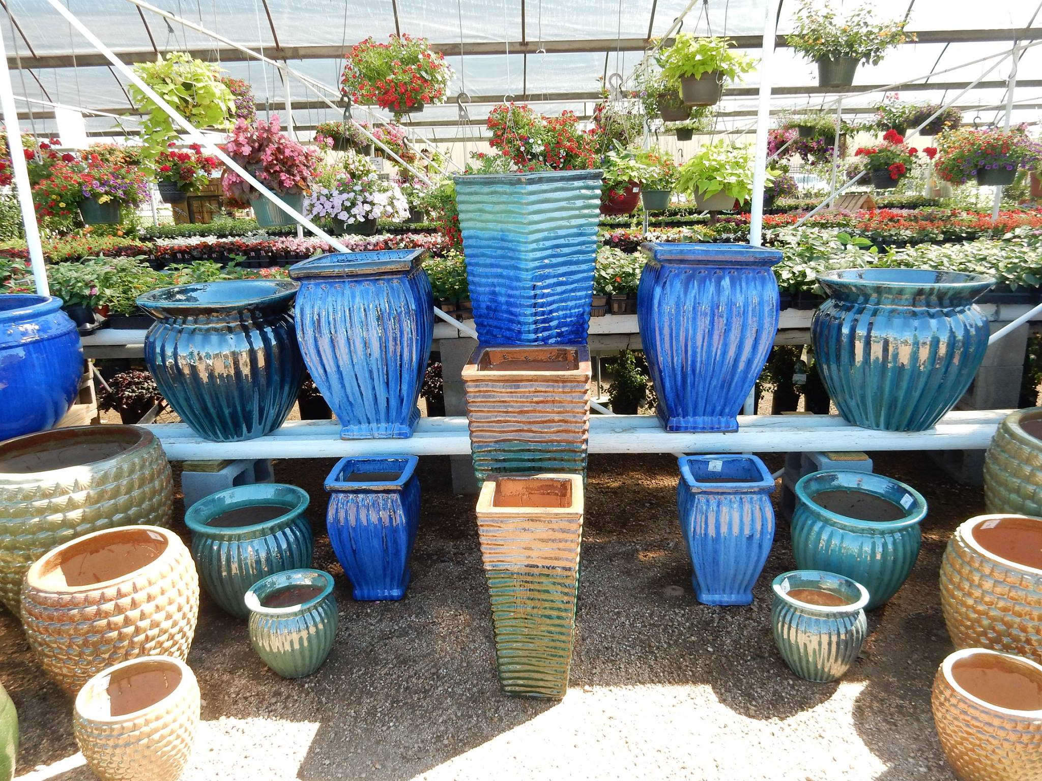 Pottery at J&J Nursery, Spring, TX