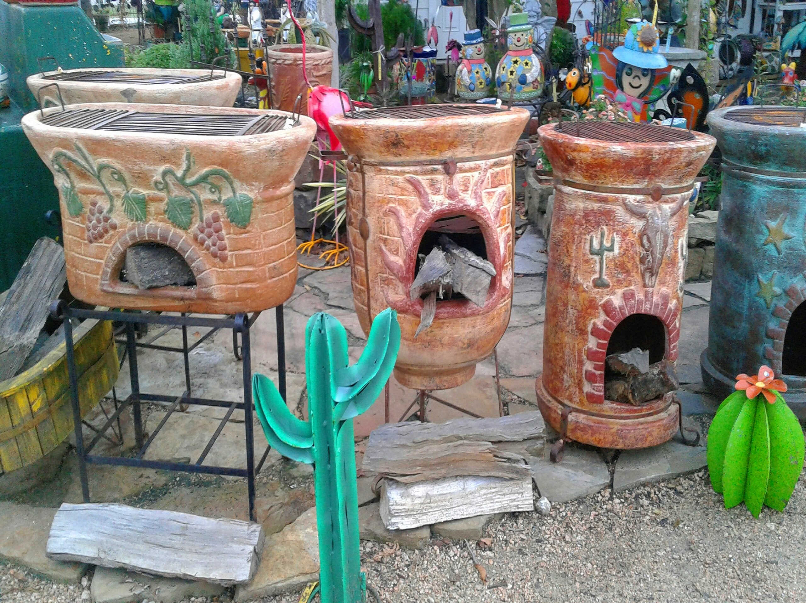 Outdoor Pottery at J&J Nursery, Spring, TX